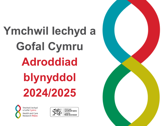 Welsh annual report graphic