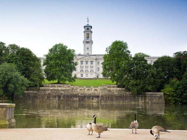 View of Nottingham University