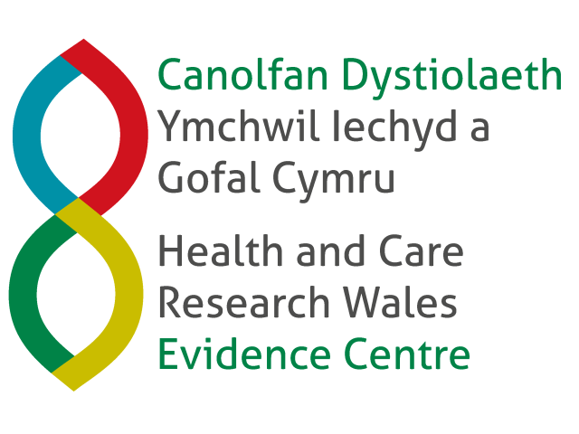 Health and Care Research Wales Evidence Centre logo