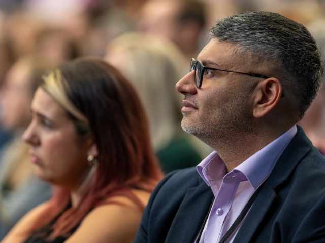 Conference audience