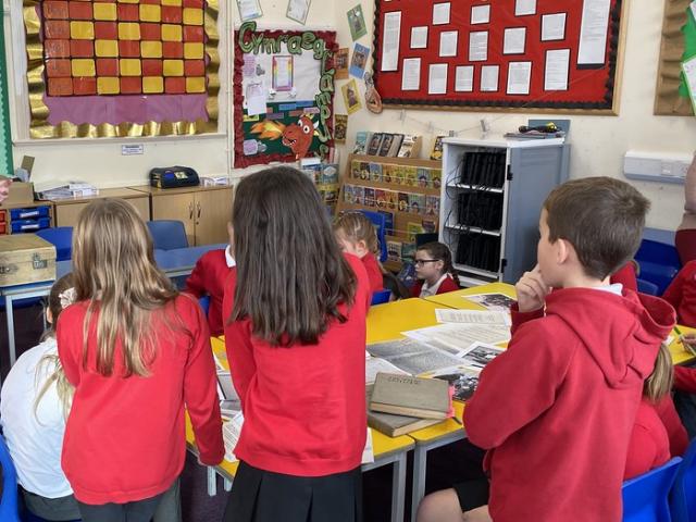 Children at school.