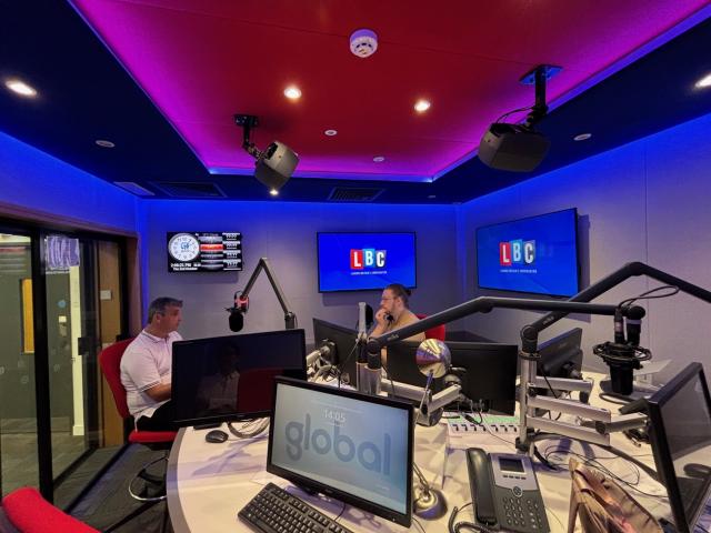 Paul Coker speaking in an interview with LBC