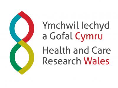 Ymchwil Iechyd a Gofal Cymru logo