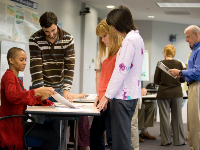 Delegates at the conference. 